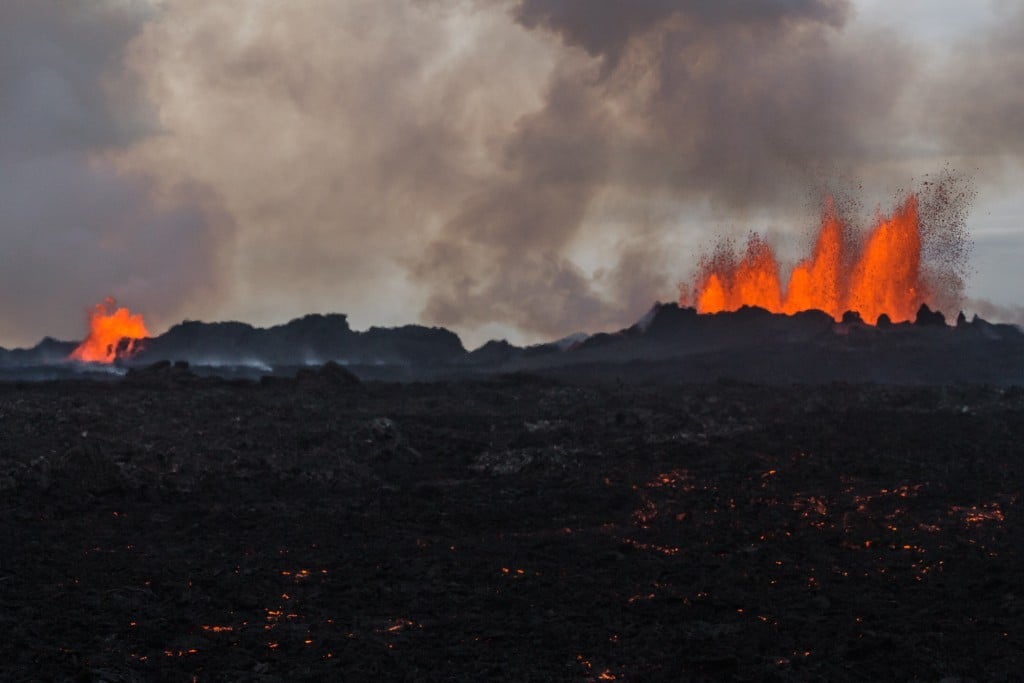 Eruption in North Iceland | Visit North Iceland