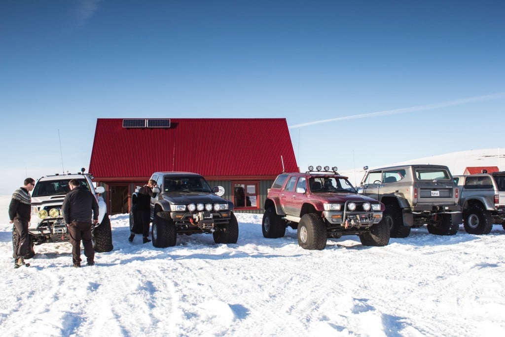 Super Jeep in North Iceland